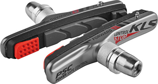 Brzdové gumičky KLS CONTROLSTOP V-01 cartridge (pár)
