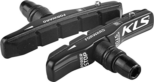 Brzdové gumičky KLS POWERSTOP V-01 cartridge (pár)