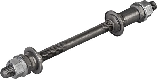 osa náboje zadní plná kompletní kalená, 175x9,5 mm
