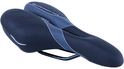 sedlo Active FM-3166 s dírou černo-šedé