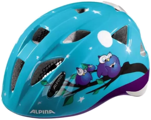 Dětská přilba na kolo Alpina Ximo flash - owls, 45-49