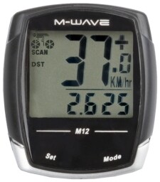 CC M-WAVE M12, 12 funkcí černý