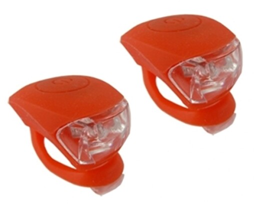 sada blikačky př.+zad. 2LED červená