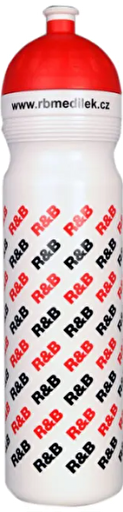 láhev R+B 1 l bílo červená