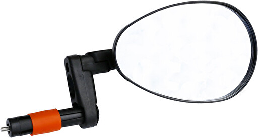zrcátko MAX1 3D zpětné do řidítek sklopné velké